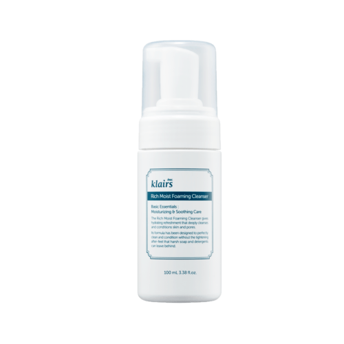 dear, klairs Rich Moist Foaming Cleanser 100ml - GlowKontor