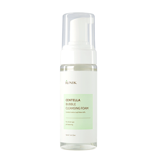IUNIK Centella Bubble Cleansing Foam 150ml - GlowKontor
