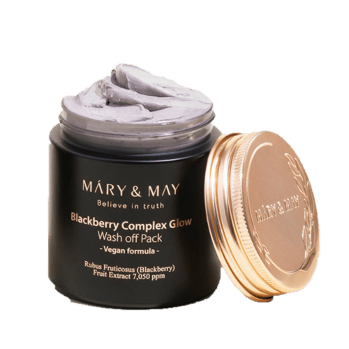 MARY&MAY Blackberry Complex Glow Washoff Pack 125g - GlowKontor