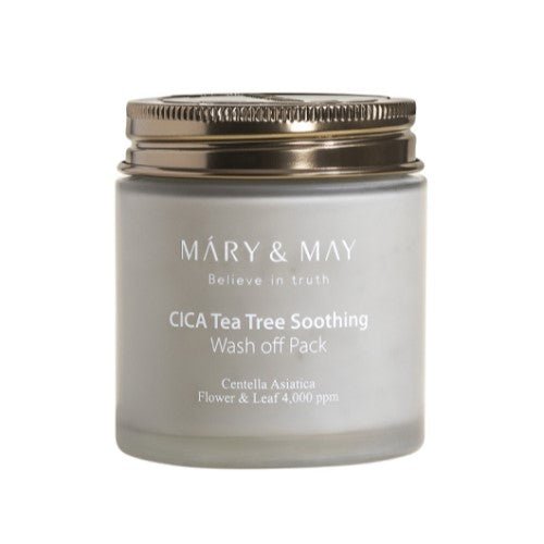 MARY&MAY Cica Teatree Soothing Wash Off Pack 125g - GlowKontor