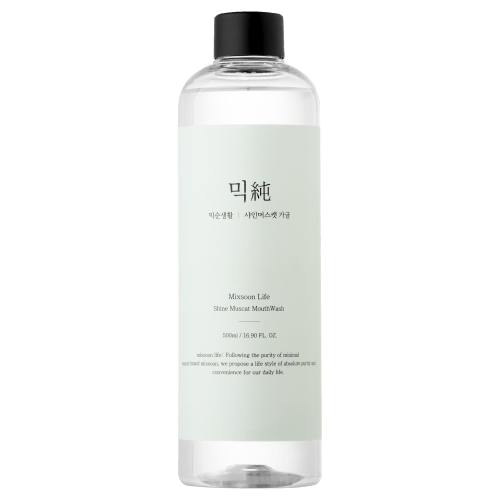 MIXSOON Life Mild Mouthwash (Shine Muscat Scent) 500ml - GlowKontor