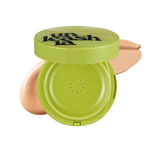 UNLEASHIA Satin Wear Healthy - green Cushion 27w Peach Tan 15g - GlowKontor