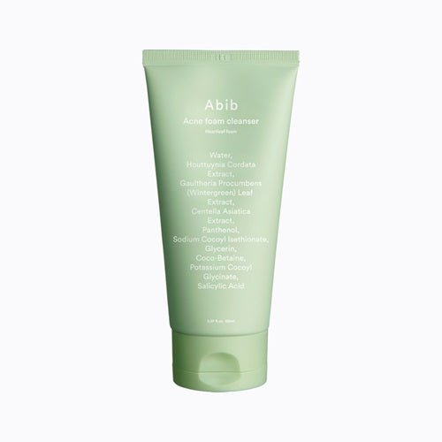 Abib Acne Foam Cleanser Heartleaf Foam 150ml - GlowKontor