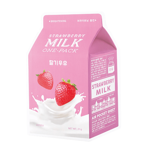 A'pieu Strawberry Milk One - pack - GlowKontor