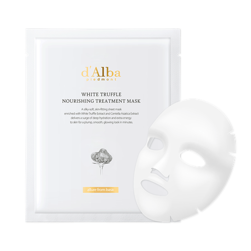 d'Alba White Truffle Nourishing Treatment Mask (125ml*5ea) - GlowKontor