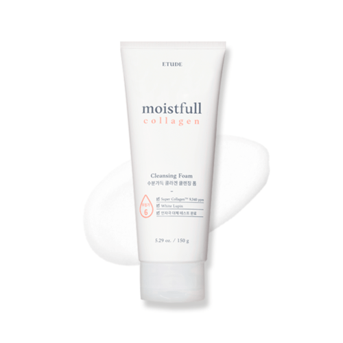 ETUDE Moistfull Collagen Cleansing Foam 150g - GlowKontor