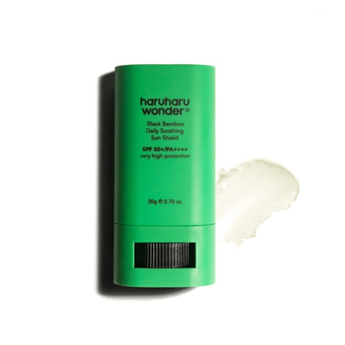HARUHARU WONDER Black Bamboo Daily Soothing Sun Shield Spf50+ Pa++++ 20g - GlowKontor