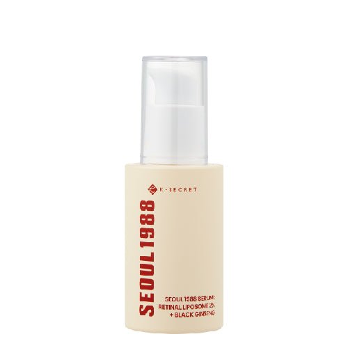 KSECRET Seoul 1988 Serum : Retinal Liposome 2% + Black Ginseng 30ml - GlowKontor