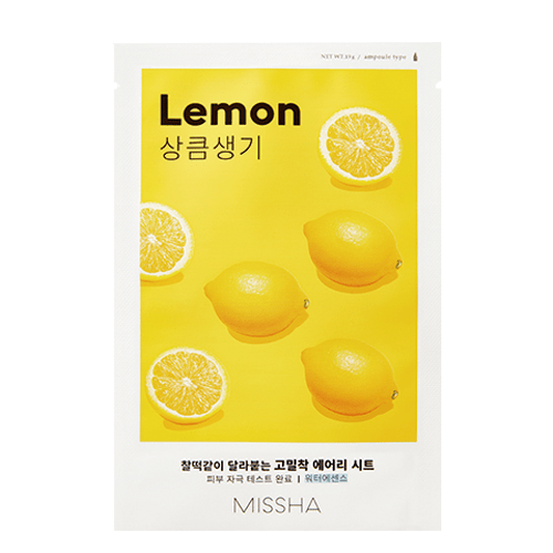 MISSHA Airy Fit Sheet Mask [Lemon] - GlowKontor