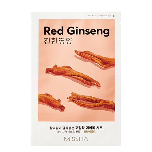 MISSHA Airy Fit Sheet Mask [Red Ginseng] - GlowKontor