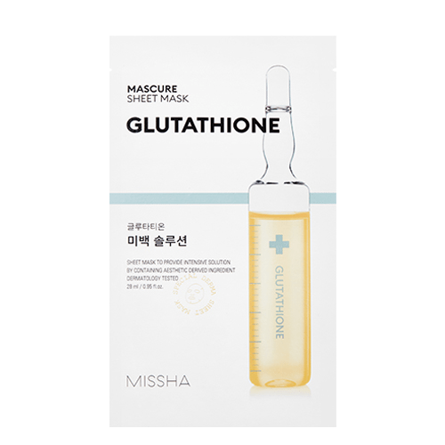 MISSHA Mascure Whitening Solution Sheet Mask - GlowKontor