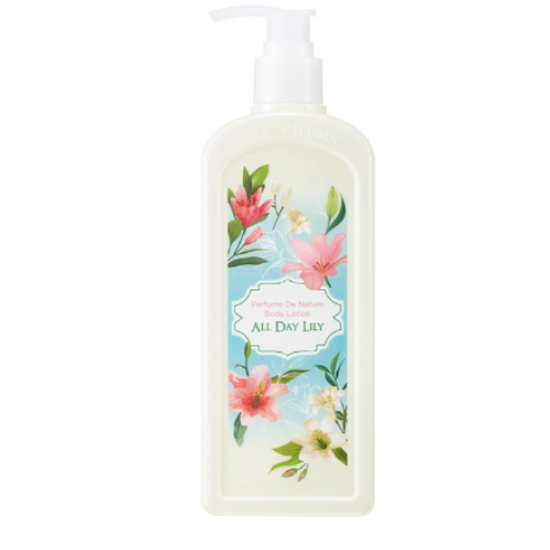 [1442] Nature Republic Perfume De Nature Body Lotion Allday Lily 345ml