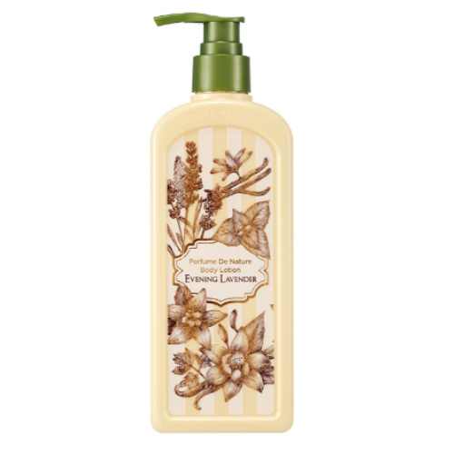 [1443] Nature Republic Perfume De Nature Body Lotion Evening Lavender 345ml