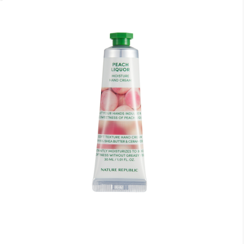 Nature Republic Hand & Nature Peach Liquor Hand Cream 30ml