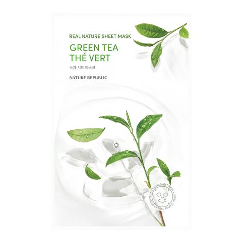 Nature Republic Real Nature Sheet Mask green Tea 23ml