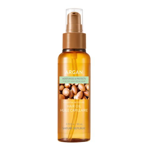 [1471] Nature Republic Argan Essential Moisture Hair Oil 80ml