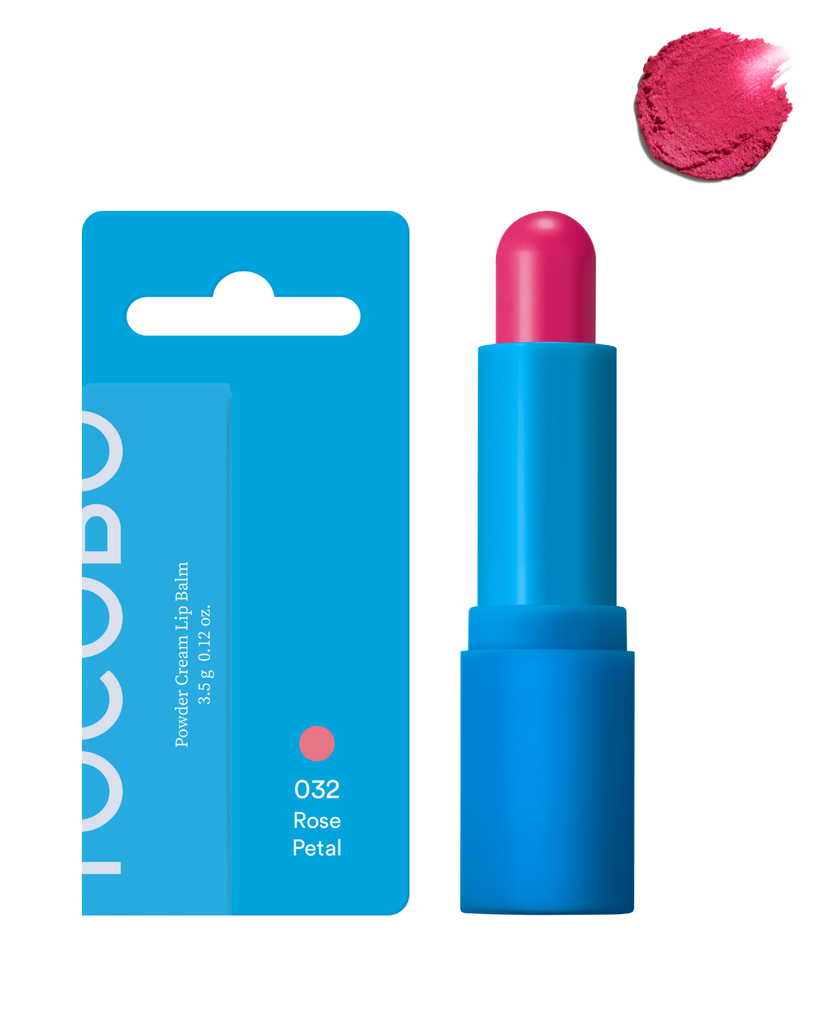 [1597] TOCOBO Powder Cream Lip Balm 032 Rose Petal
