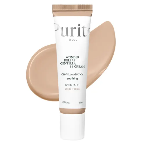 [1477] PURITO SEOUL Wonder Releaf Centella Bb Cream #21 Light Beige 30ml