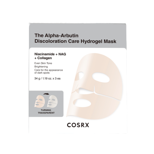 COSRX (3EA) Arbutin Discoloration Hydrogel Mask