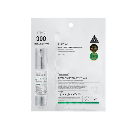 VT COSMETICS [1EA] Reedle Shot 300 2-STEP Mask