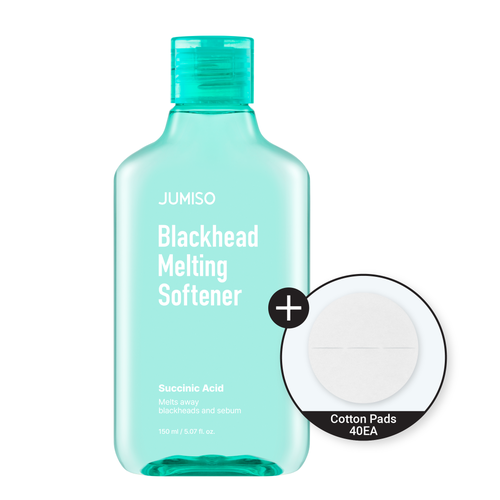 Jumiso Blackhead melting softner 150ml + cotton pad(40pads) + cotton Swab 10ea