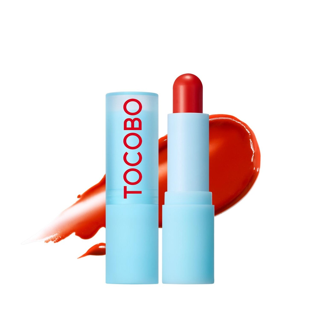 TOCOBO Glass Tinted Lip Balm 013 Tangerine Red