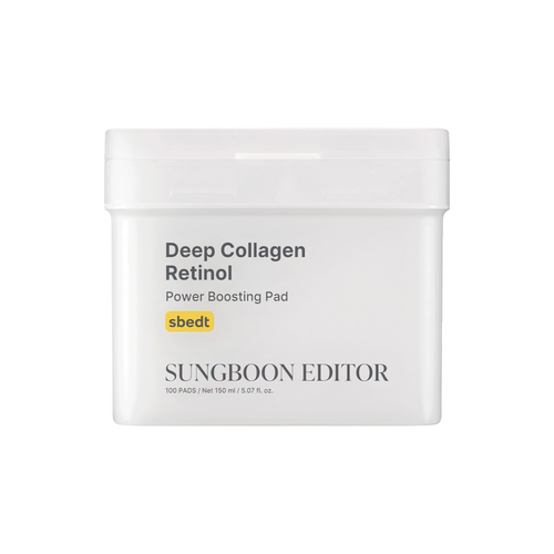 Sungboon Editor Deep Collagen Retinol Power Boosting Pad (100pcs)