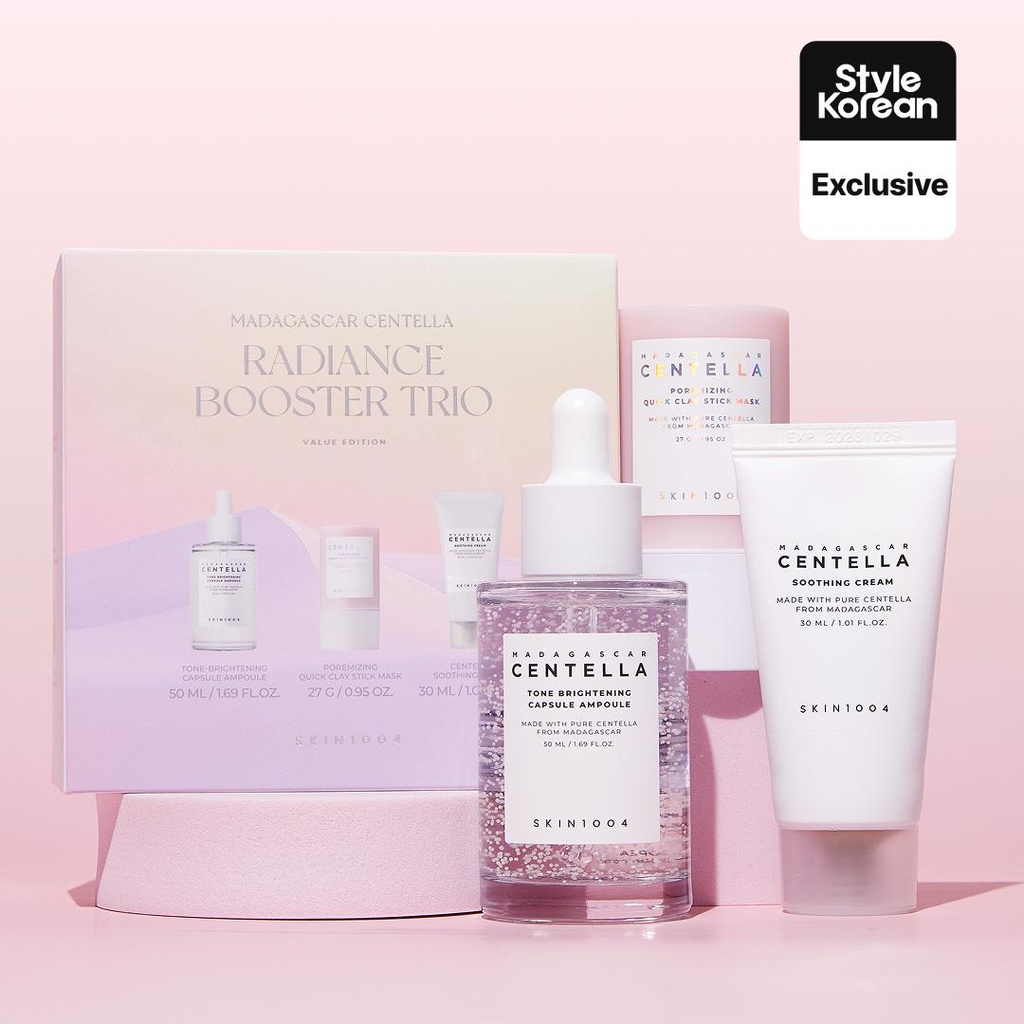 Skin1004 Ep) SKIN1004 Ampoule + Mask + Cream Set