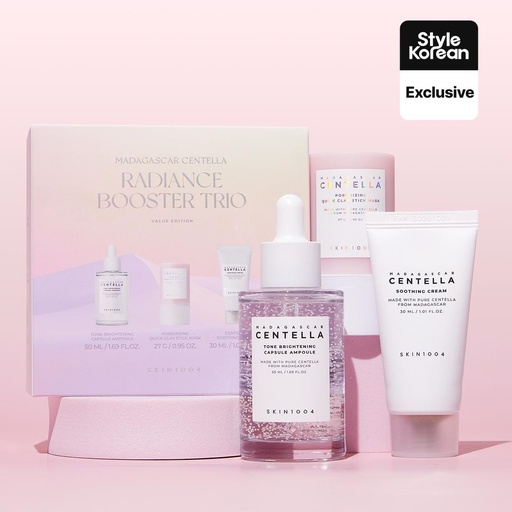 Skin1004 Ep) SKIN1004 Ampoule + Mask + Cream Set
