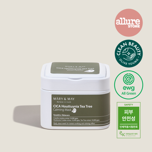 Mary&May (30pcs) Cica Houttuynia Tea Tree Calming Mask