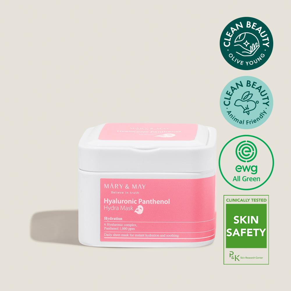 Mary&May (30pcs) Hyaluronic Panthenol Hydra Mask