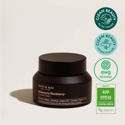 Mary&May Idebenone + Blackberry complex intensive total care cream 70g