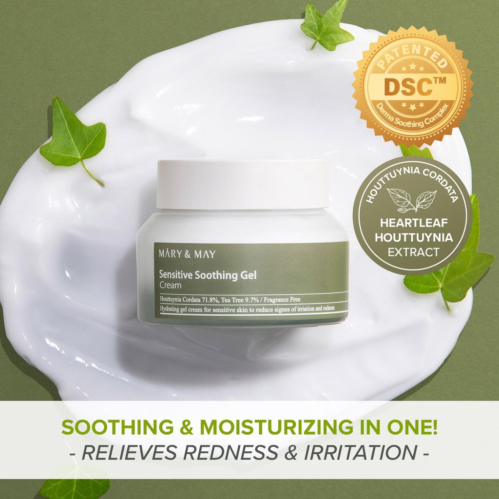 Mary&May Sensitive Soothing Gel Blemish Cream 70g