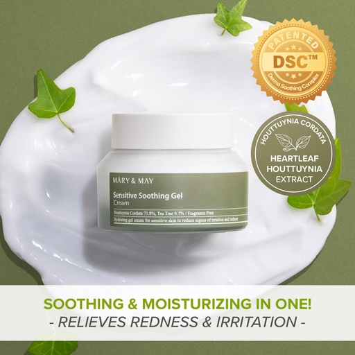 Mary&May Sensitive Soothing Gel Blemish Cream 70g