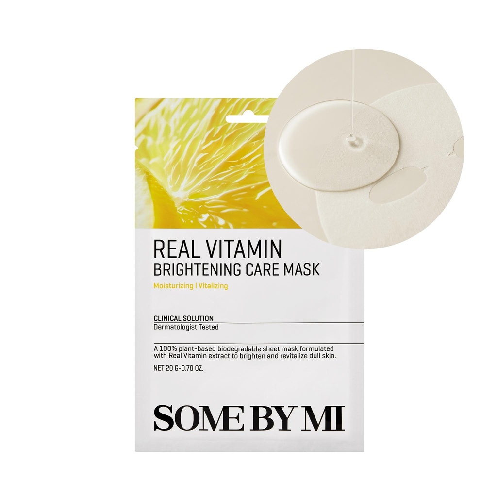 SOMEBYMI Real Vitamin Brightening Care Mask 1ea