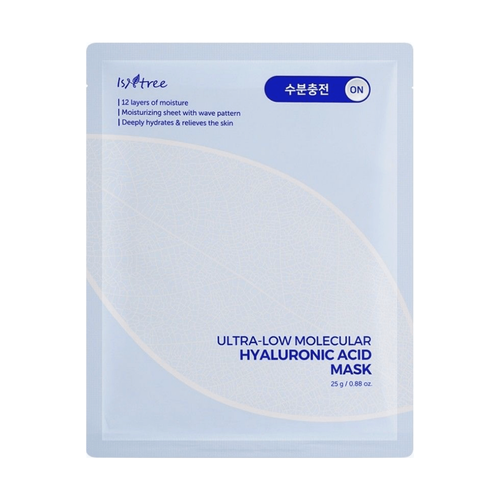 ISNTREE [10EA] Ultra-Low Molecular Hyaluronic Acid Mask