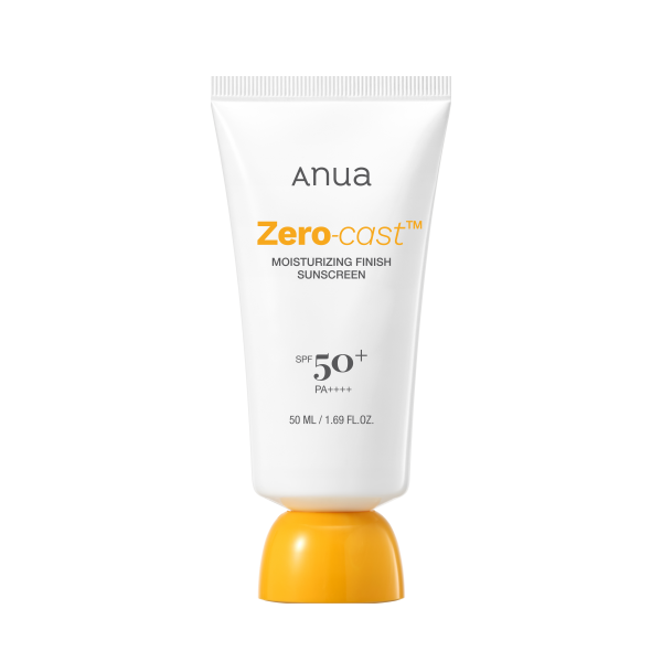 ANUA Zero-Cast Moisturizing Finish Sunscreen 50ml
