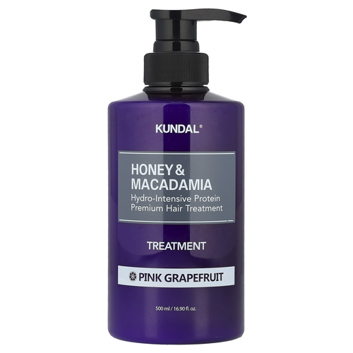 KUNDAL Honey & Macadamia Protein Treatment Pink Grapefruit 500ml