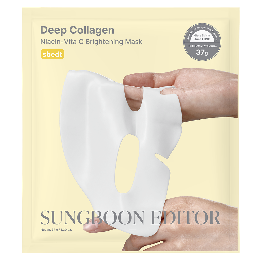 Sungboon Editor (1EA) Deep Collagen Niacin Vita C Brightening Mask 37g