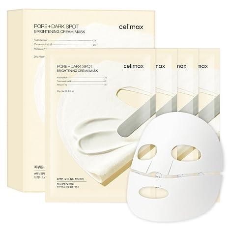 celimax [4EA] Pore+dark Spot Brightening Cream Mask