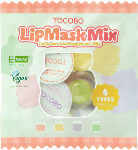 TOCOBO Blister Jelly Pack 1ml*4ea (Lip mask blister)