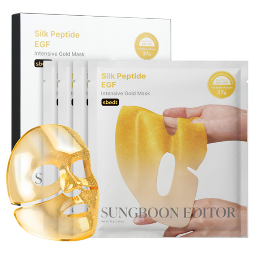 Sungboon Editor (4ea) Silk Peptide EGF Gold Mask