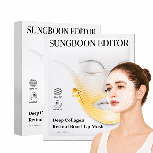 Sungboon Editor Deep Collagen Retinol Boost Up Mask Set (4ea)