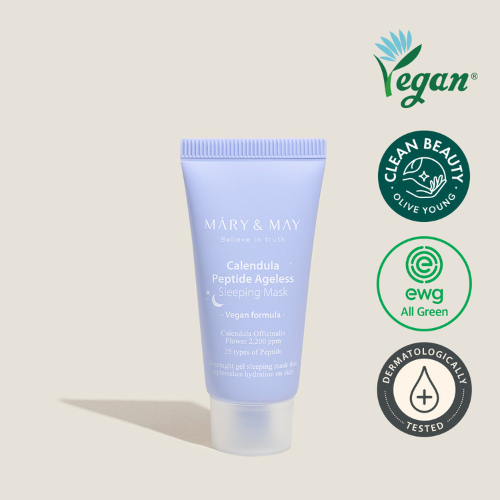Mary&May (X) Calendula Peptide Ageless Sleeping Mask 30g