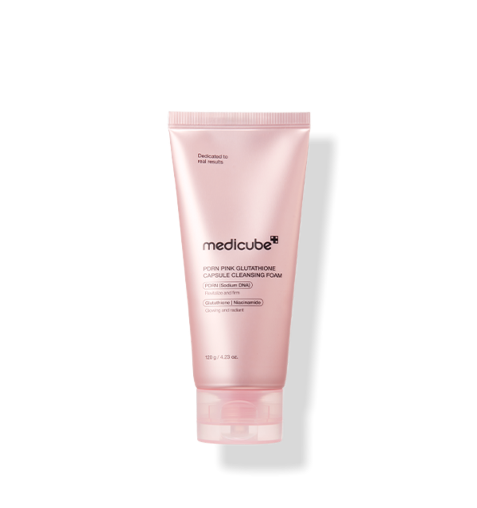 Medicube PDRN Pink Glutathione Capsule Cleansing Foam 120g