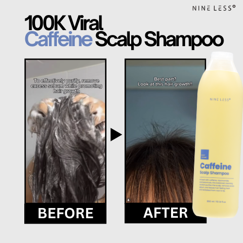 NINE LESS Root-Biome™ Caffeine Scalp Shampoo