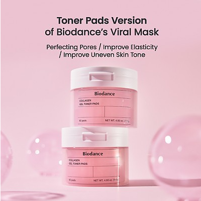 BIODANCE Collagen Gel Toner Pads 60Pads