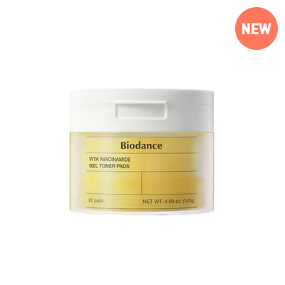 BIODANCE Vita Niacinamide Gel Toner Pad (60ea)