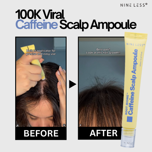 NINE LESS Root-Biome™ Caffeine Scalp Ampoule