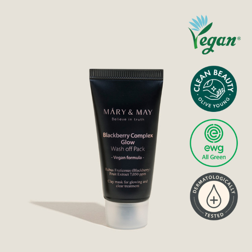 Mary&May (X) Blackberry Complex Glow Wash off Pack 30g